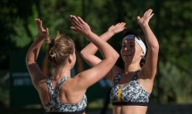 Чемпионат по пляжному волейболу среди женщин. Второй день