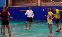 Сборная РФСО «Локомотив» по бадминтону. Тренировочный сбор