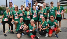 Спортсмены ЦФСК «Локомотив» на беговой эстафете IRONSTAR RELAY. 21/08/2021