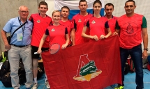 Чемпионат МССЖ по бадминтону. Первый день