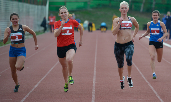 Спартакиада. Легкая атлетика. Результаты.