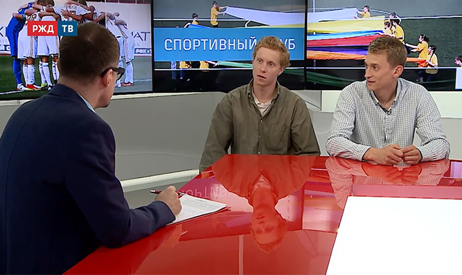 Спортсмены Общества на «РЖД-ТВ»