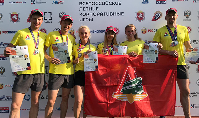 Домой с загаром и медалями