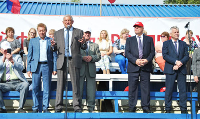 Спортивный праздник зажёг сердца