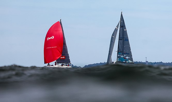 Регата на старте!