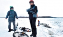 Велосезон продолжился на льду Тунгуски
