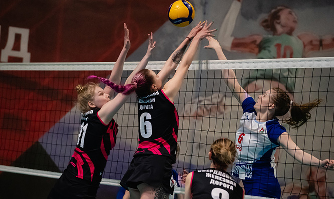 Кубок ОАО «РЖД» по волейболу (Лига А). Второй день