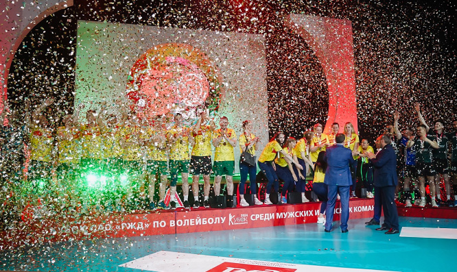 Кубок ОАО «РЖД» по волейболу (Лига А). Третий день