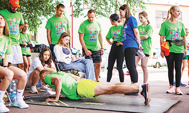 Весёлые старты по-ростовски