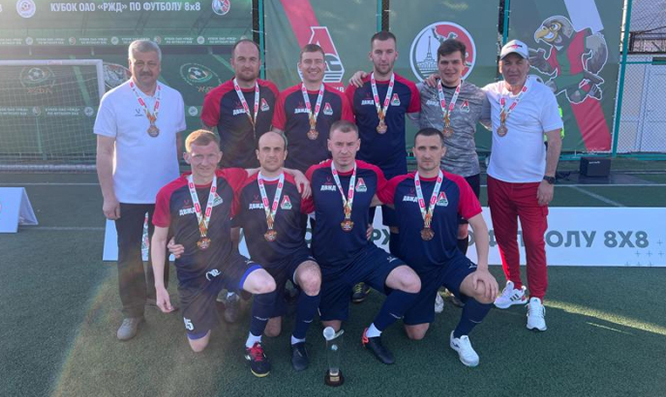 Голкипер дальневосточников отличился на Кубке ОАО «РЖД» по футболу 8х8