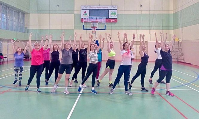 Железнодорожники приняли участие в тематическом фитнес-туре