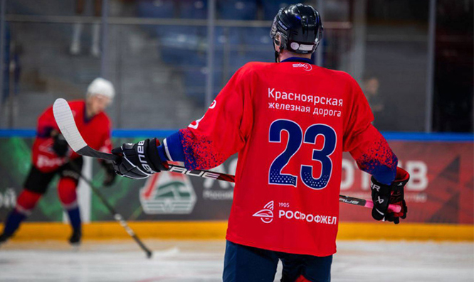 Столица железнодорожного хоккея