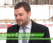 Чемпионат по лыжным гонкам - Илья Вдовин
