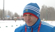 Чемпионат по лыжным гонкам. Сергей Кичатов