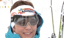 Чемпионат по лыжным гонкам - Марина Ларькова